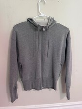 Women s Old Navy Active Dynamic Fleece Full Zip Hoodie Grat Size Small