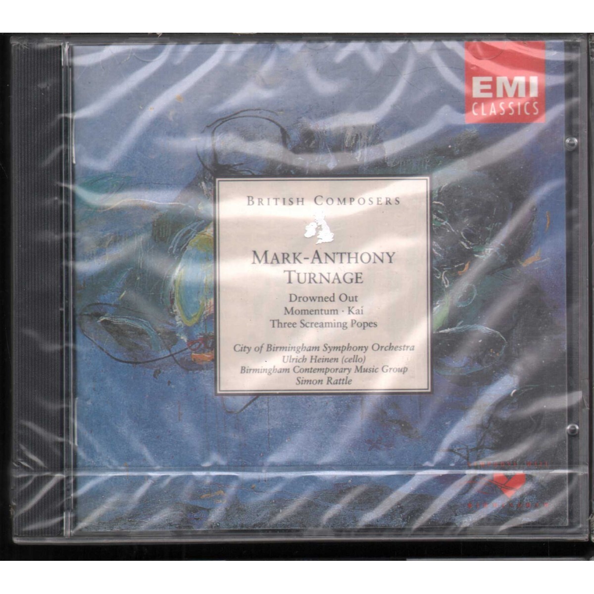 Turnage, Heinen, Rattle CD Drowned Out, Momentum, Kai / 5550912 Sealed
