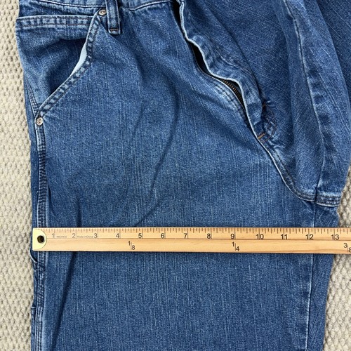 Vintage Wrangler Carpenter Jeans Herren 34x32 Baggy Y2K Skate Grunge Work Wear A38 - Bild 12 von 15