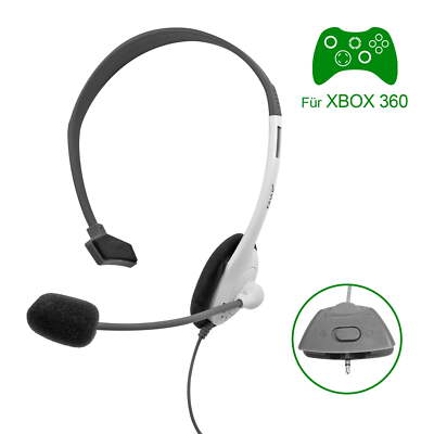 EAXUS  Gaming Headset für Xbox 360 | Communicator Kopfhörer Mikrofon | Chat NEU