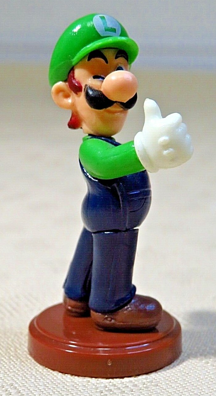 Super mario bros Luigi Nintendo Furuta choco egg mini figure figures toy  Japan | eBay