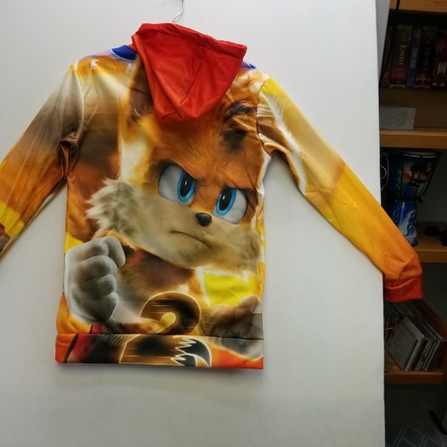 Kids, Boys, Girls Sonic the Hedgehog pullover Hoodie 3D Print Sweatshirt Size M - Picture 9 of 10