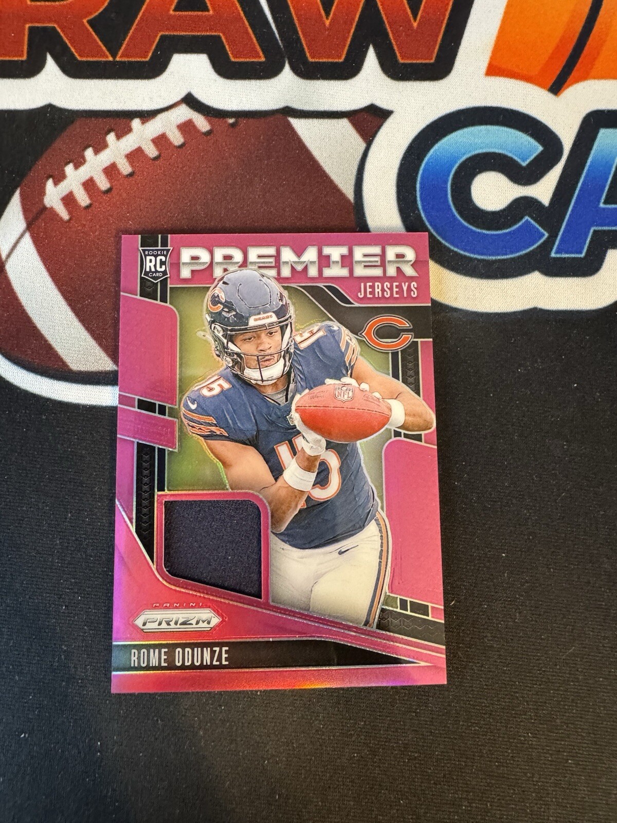 2024 Panini Prizm - Premier Jerseys #PJ-12 Rome Odunze (MEM, RC)