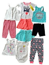 The Children  s Place 10 Pieces Girls Clothing Bundle Lot NEW Size 12M-24M