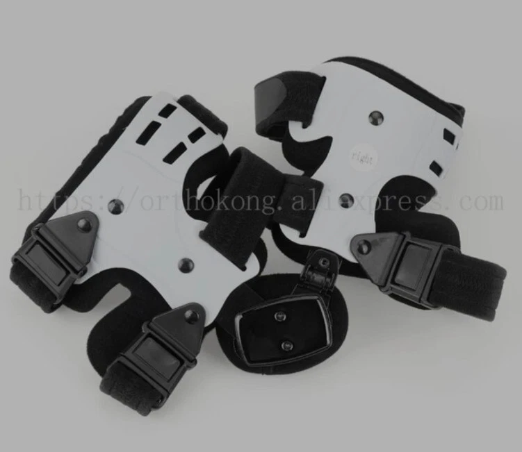 Rodillera derecha OA para ligamento de artritis soporte de rodilla con bisagras mediales stock en EE. UU. Foto 3 de 3