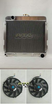 Radiator+Fan For 1970-1972 Dodge Dart Plymouth Duster Valiant Small Block