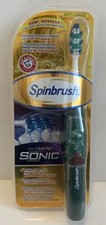 Arm  Hammer Spinbrush PRO CLEAN NET SONIC Powered Toothbrush Soft Green