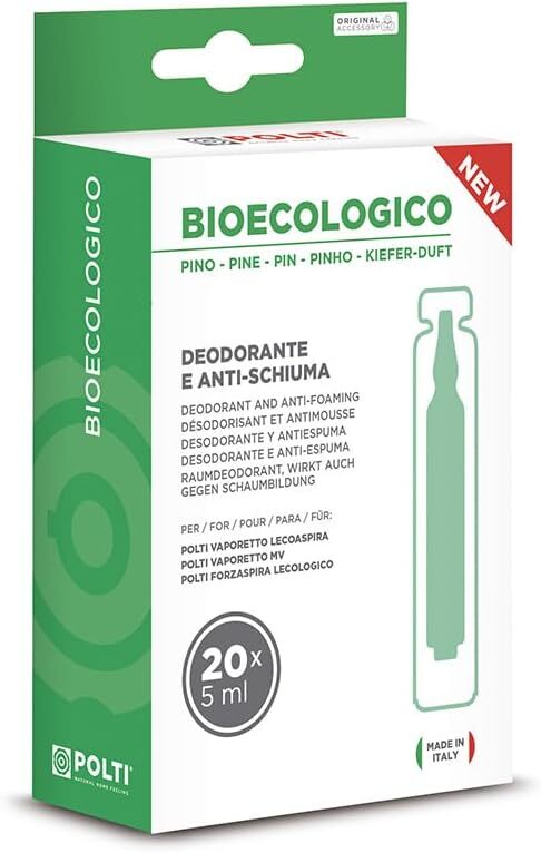 Polti Bioecologico PAEU0086, antischiuma e deodorante al pino per Polti...