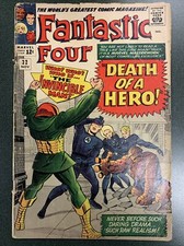 Fantastic Four #32 (Marvel, 1964) 1st Morrat Death Franklin Storm Jack Kirby GD-