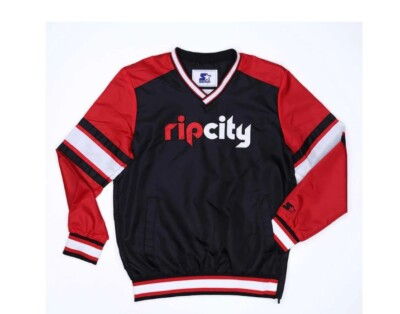 #ad #ad Portland Trail Blazers Starter Rip City Jacket LARGE NEW w o TAGS $129 Retail $89.99