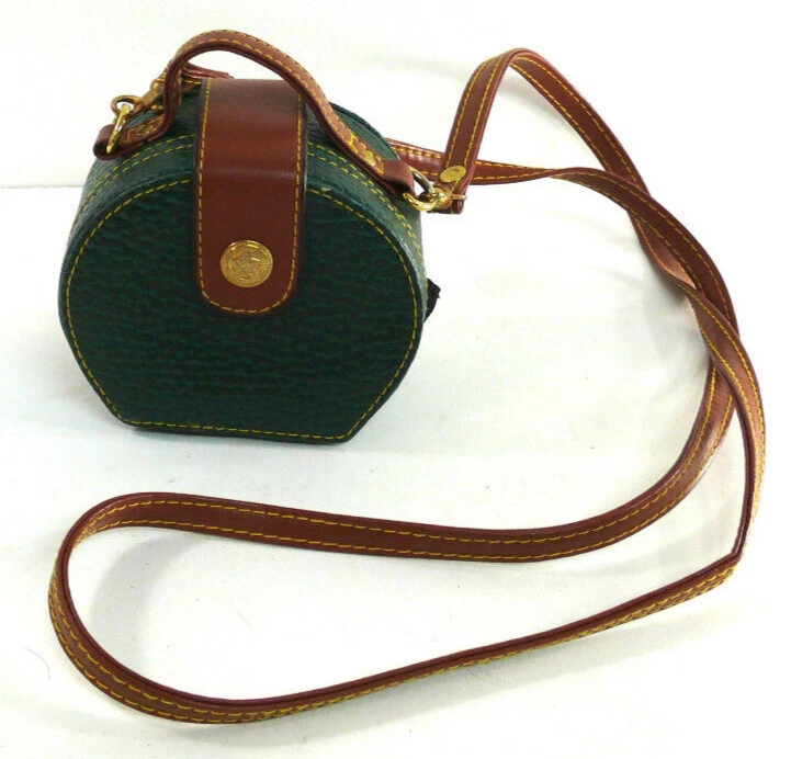 Great Seal Of The State Of Oklahoma 1907 green mini purse Leather Crossbody bag
