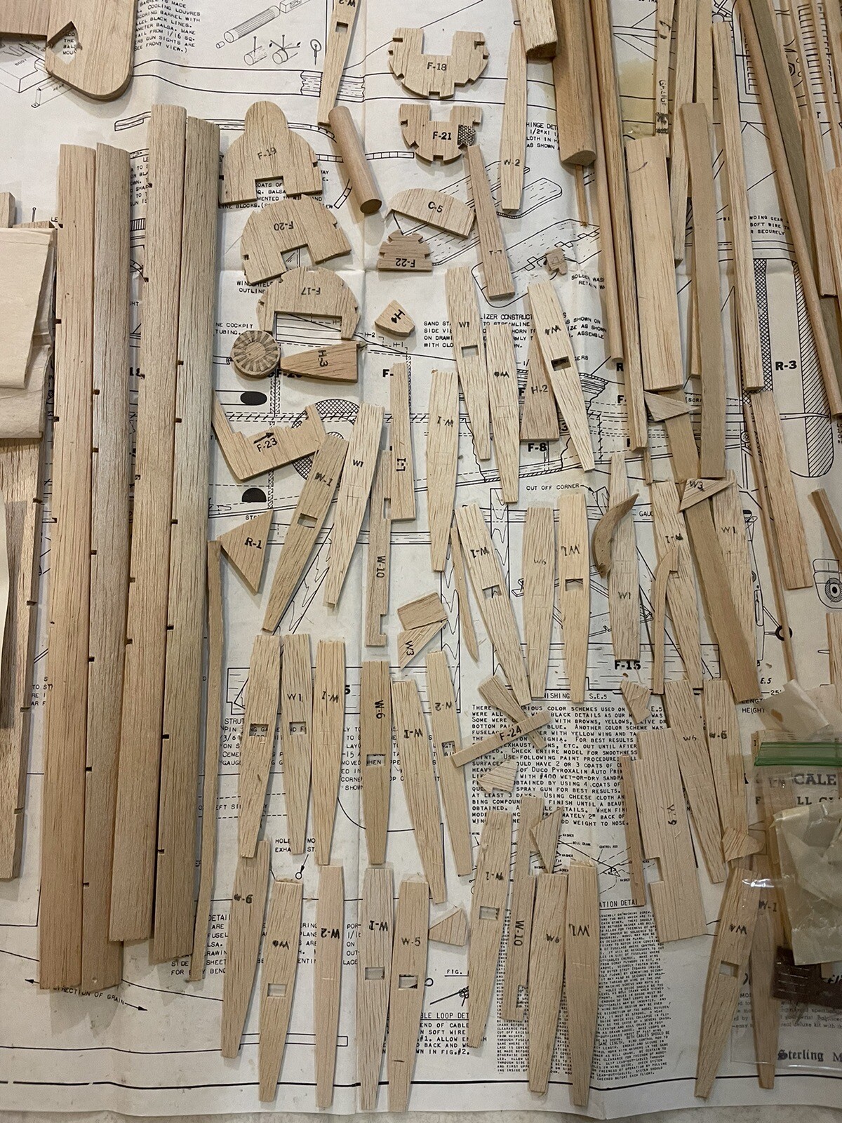 Sterling British S E 5 C/l Control Line Model airplane Kit eBay