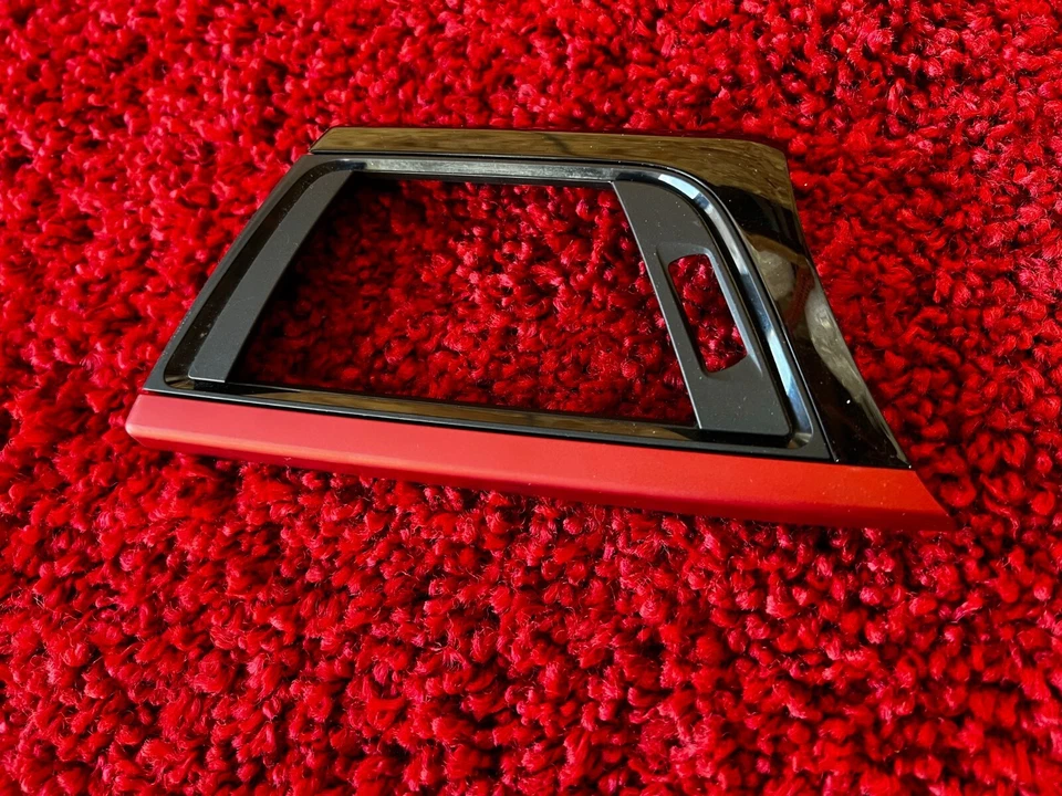 BMW F30 F32 F36 NEGRO ALTO BRILLO MOLDURA TABLERO PANEL PUERTA CONJUNTO OEM 90K Foto 2 de 4