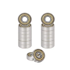 16Pcs 687ZZ Ball Bearing (7mmx14mmx5mm) Double Shielded Deep Groove Bearings