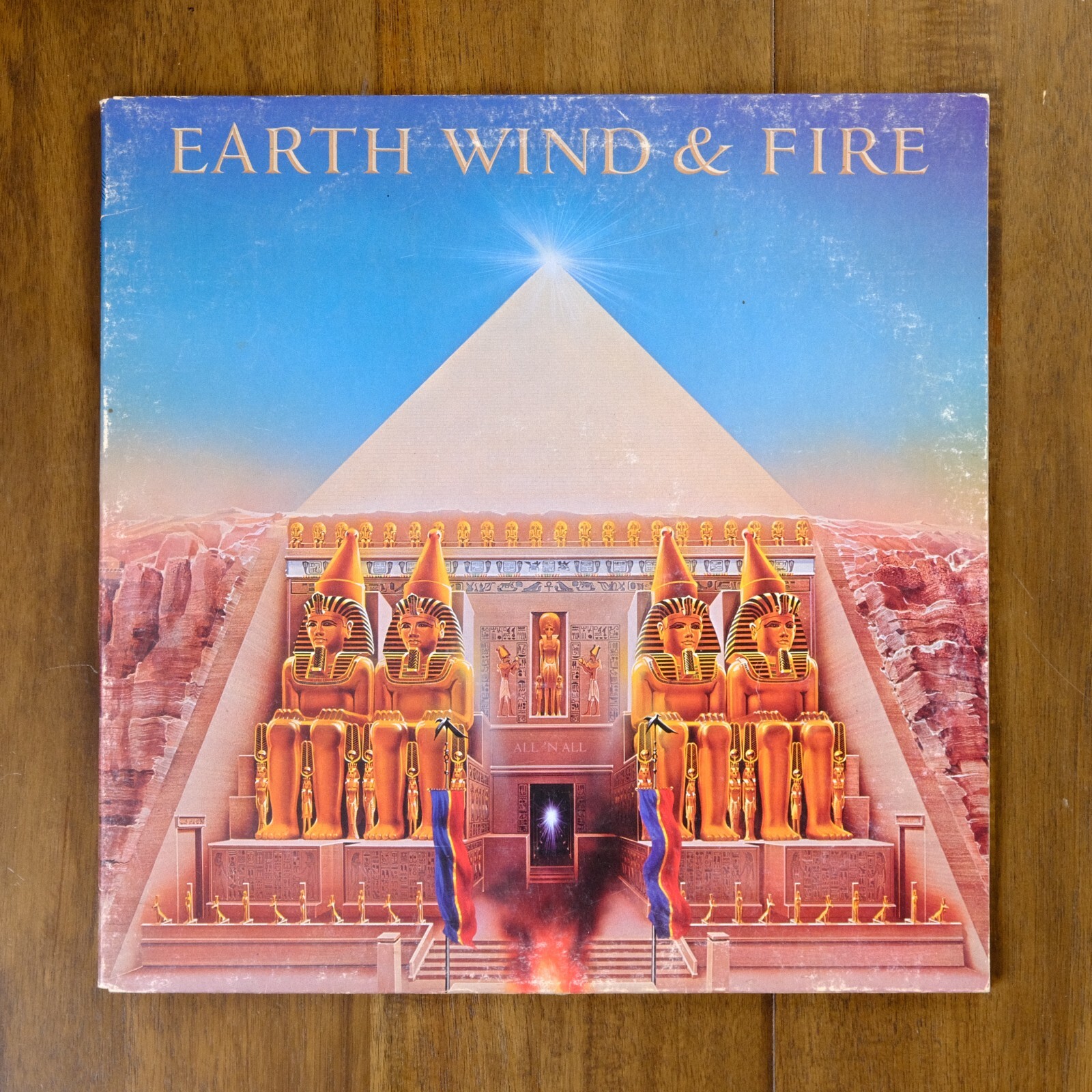 Earth Wind & Fire - All in All - 12" Vinyl Record - 1997 Gatefold Pressing