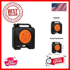 41966 15 Quart Drain Pan with Screw Cap, No Leaks/Industrial Capacity