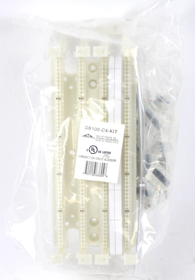 Allen Tel GB100-C4-KIT Cat 5e Cross Connect Kit Communication C4 Connectors New - Image 2 of 4