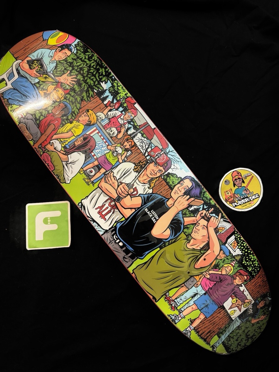 krooked SEAN CLIVER strangelove サイン入りデッキ SIGNED Serial Party 2 GLOW IN DARK Sean Cliver Strangelove