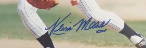 Kevin Maas NY Yankees MLB Autographed 8x10 Photo wCOA (BB-207) - Picture 2 of 7