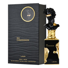 His Confession by Lattafa 3.4 oz EDP Cologne Men New in Box