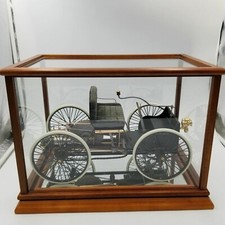 Franklin Mint 1896 Henry Ford Quadricycle 1:6 Diecast Glass Display Case