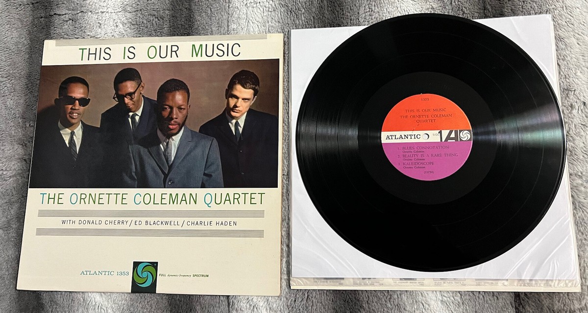 Rare EX LP The Ornette Coleman Quartet This is Our Music
