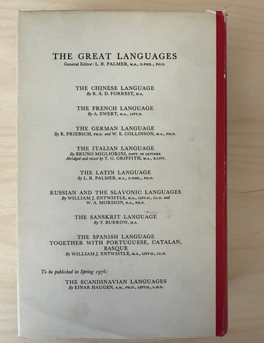 The Romance Languages by W.D. Elcock (Hardcover) - Picture 2 of 2
