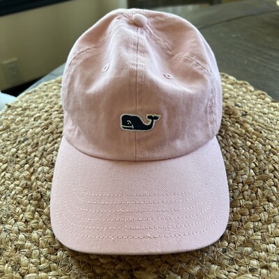 Vineyard Vines Pink Strapback Hat Adjustable Baseball Cap