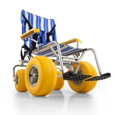 Terrawheels® By Access Rec.-All-Terrain Wheelchair-Balloon Tires