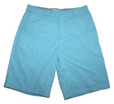 Nike Golf Dri-Fit Tour Performance Blue Striped Shorts 639802-401 Men's Size 32