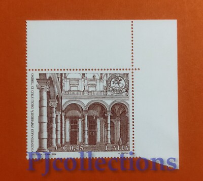 3183-ITALY-ITALY 2004 UNIVERSITY OF TURIN   0.45 MNH