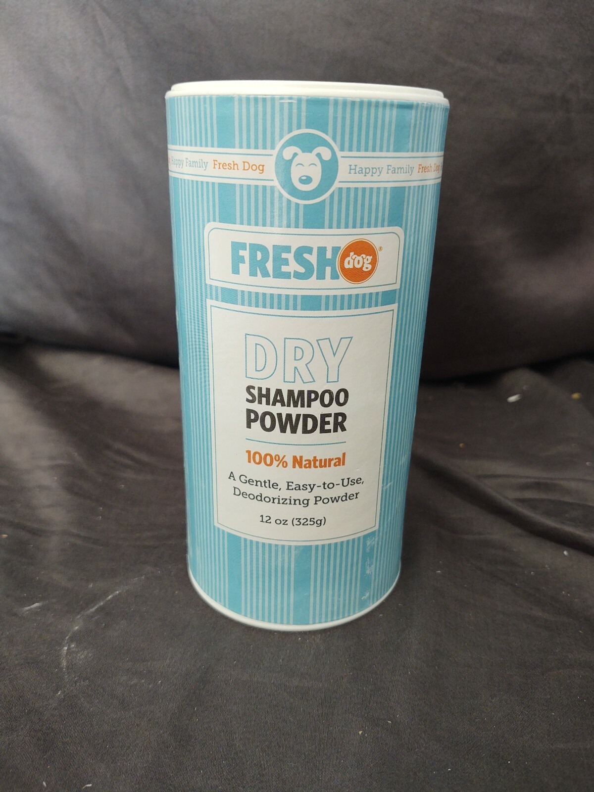fresh dog dry shampoo powder
