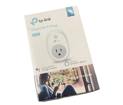 NEW TP-Link -HS100 - Smart WiFi Plug Works With Google Assistant & Amazon Alexa