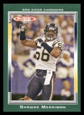 2006 Topps Total #151 Shawne Merriman San Diego Chargers