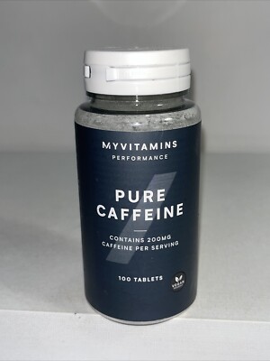 Caffeine Supplement 200mg, 100 Tabs, Sealed