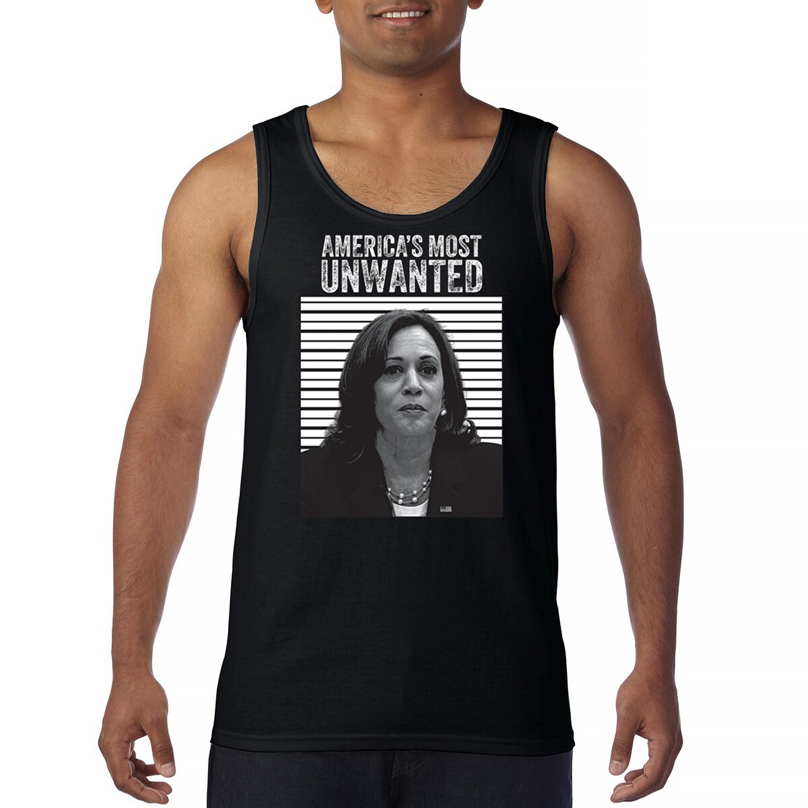 ALTRA Canotta uomo America's Most Unwanted Anti Kamala Harris Trump MAGA 2024