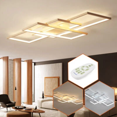 Modern Acrylic LED Ceiling Light Flush Mount Lamp Living Room Bedroom Chandelier