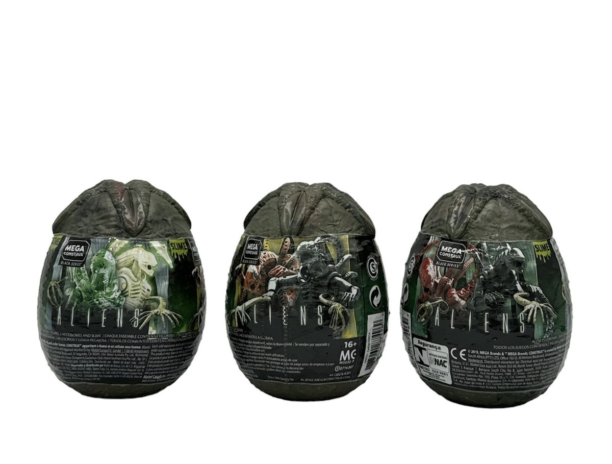 BASISBROEK／EGGS MEGA Construx Black Series Aliens Xenomorph Egg Pack