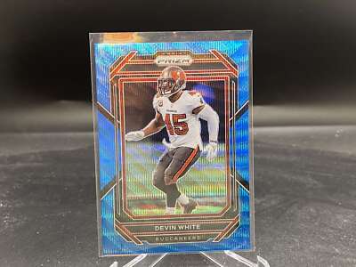 Devin White 2022 Prizm Blue Wave #279 /199 Buccaneers