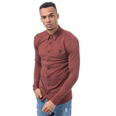 Men's Gym King Long Sleeve Jersey Shirt 