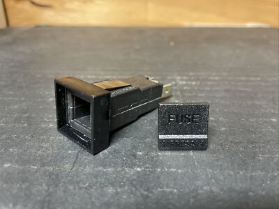 (2 Ct) Littelfuse 348  Fuse Holder ACS Panel Mount Low Profile 348087Z worldwide