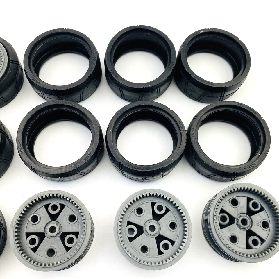 Modern Meccano Erector Set Tire Wheels - Replacement Parts - Image 4 of 4