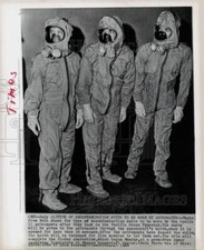 1969 Press Photo Decontamination suits for Apollo 11 astronauts - pix48075