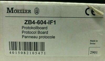 ZB4-604-IF1 Klockner Moeller Eaton MV4 Communication card PROFIBUS INTERFACE(30)
