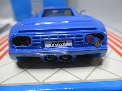 Al965 Norev 1/43 Bugatti Eb110 Modele De Developpement 1991 Bleu Tres
