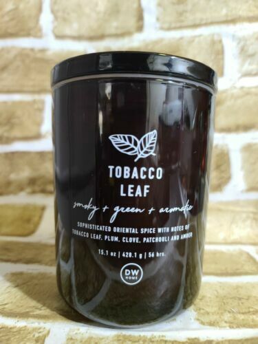 DW HOME CANDLE SMOKED SAGE GREEN CALMING SOY WAX 2 WICK RICHLY SCENTED 15.3  Oz