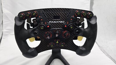Button Caps Set für Fanatec Lenkrad - Schwarz/Gelb