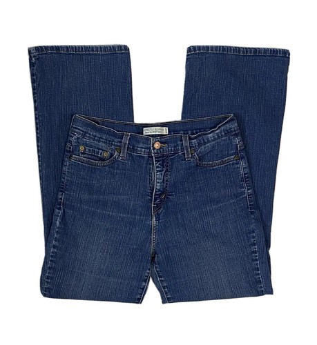 Levi's Perfectly Slimming Boot Cut Jeans Women's High Rise Jeans sz 12 Short - Picture 2 of 11