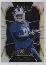 2016 Panini Select 2017 NFL Draft XRC Prizm Redemption Gerald Everett (TE4) 7sw