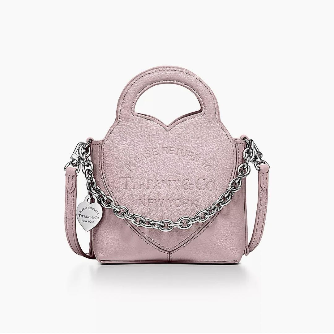 ティファニー MICRO CHARM TOTE BAG マイクロ トート バッグ Tiffany Return to Tiffany Micro Tote Bag Leather with Charm